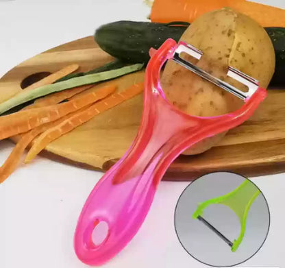 2-Pcs Vegetable Peeler Set in 2 Shapes