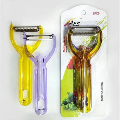 2-Pcs Vegetable Peeler Set in 2 Shapes