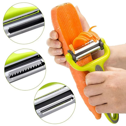 2-Pcs Vegetable Peeler Set in 2 Shapes