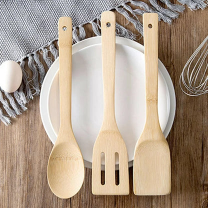 4 Pcs Wooden Spoon Set