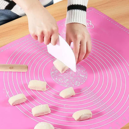 Multipurpose Silicone Baking Sheet, Non-slip, Non-stick Rolling Mat for Precision Baking