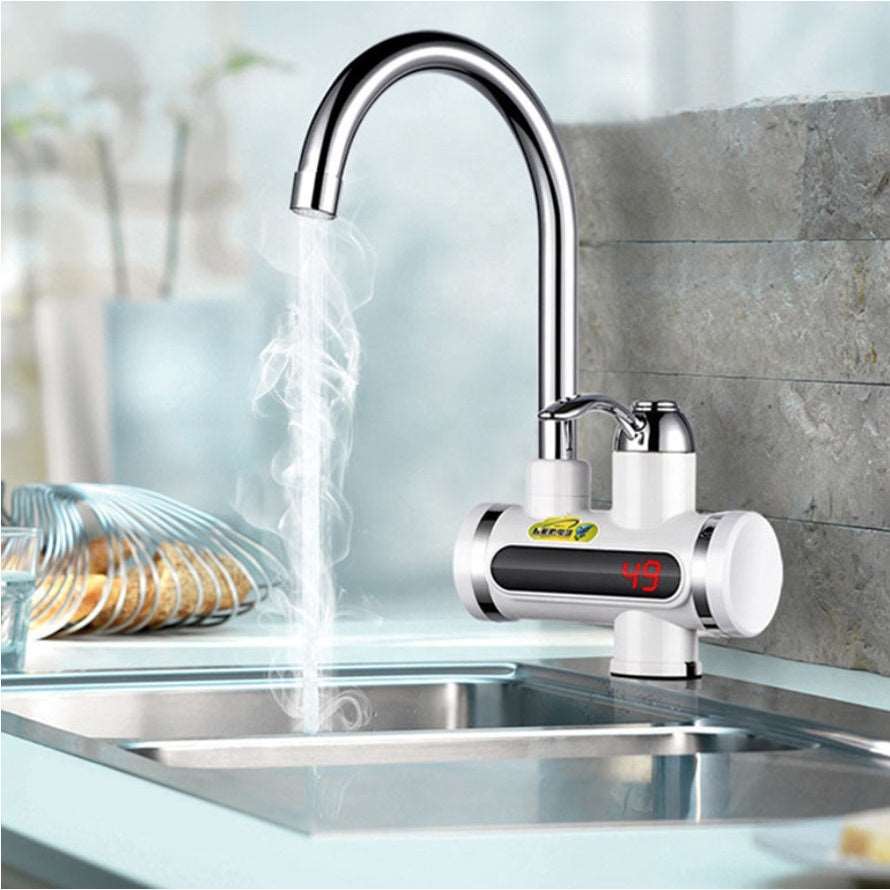 Instant Electric Hot Water Faucet with LCD Display – Rapid Heating