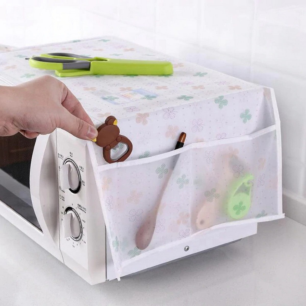 Microwave Oven Cover - Dustproof Waterproof