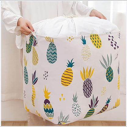Foldable Waterproof Laundry Basket with Colorful Designs