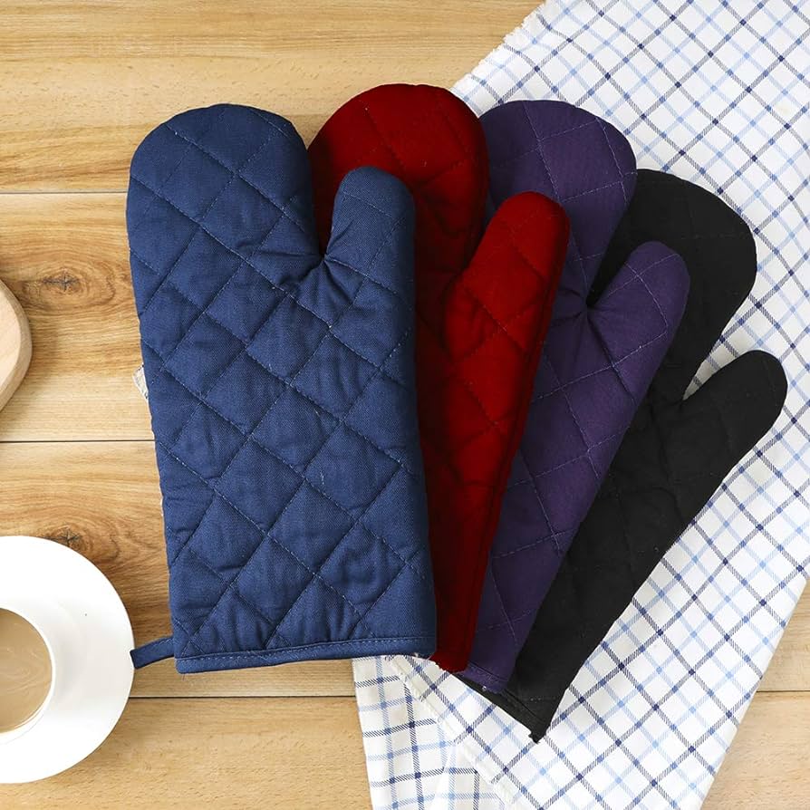 Heat-Resistant Oven Gloves