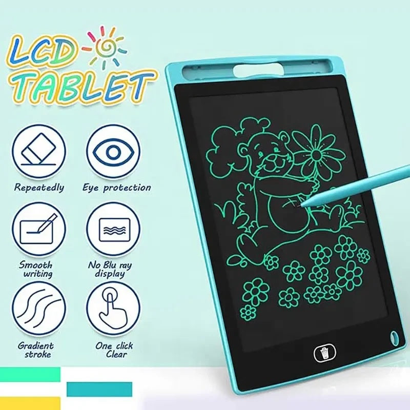 Kids Portable Digital LCD Writing Tablet with Digital Pen- 8.5 Inch LCD