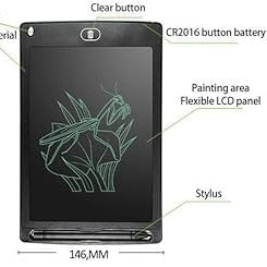 Kids Portable Digital LCD Writing Tablet with Digital Pen- 8.5 Inch LCD