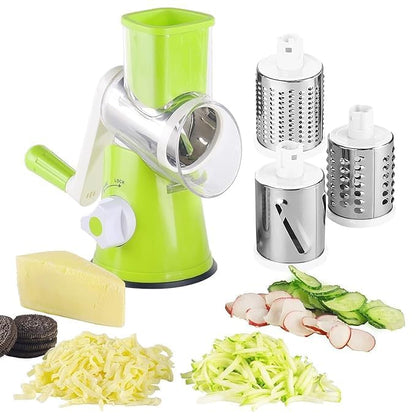 Manual Drum Grater, Vegetables & Cheese Cutter