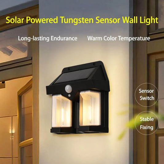 Outdoor Solar Sensor Light: Motion-Activated, Waterproof, Solar-Powered