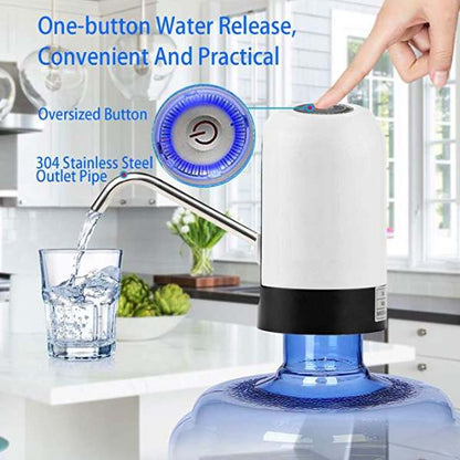 Rechargeable Water Dispenser Pump : Easy water dispensing at the touch of a button
